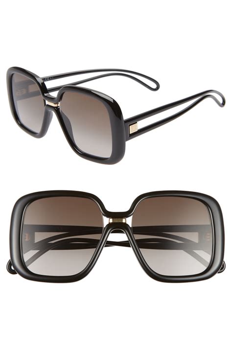 givenchy light frames|givenchy 55mm oversized sunglasses.